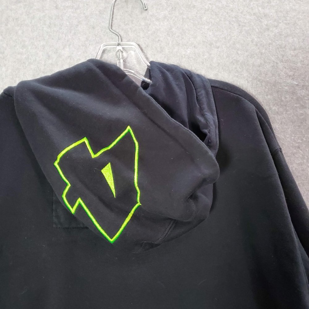 Fox x Monster Men Sweatshirt XL‎ Hoodie 4 Ricky Carmichael Embroidered READ - Picture 13 of 16